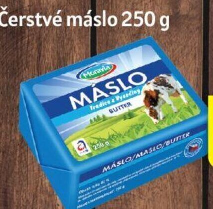Kubík potraviny Čerstvé máslo 250 g nabídka