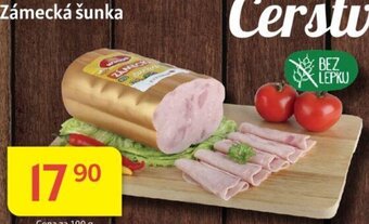 Kubík potraviny Zámecká šunka nabídka