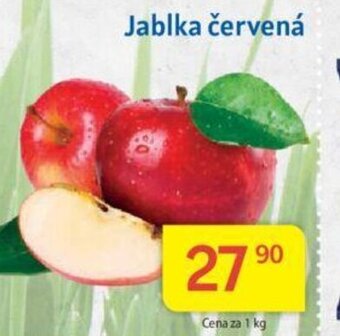 Kubík potraviny Jablka červená nabídka