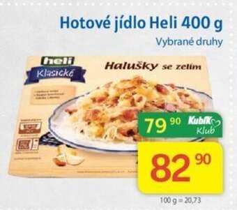 Kubík potraviny Hotové jídlo Heli 400 g nabídka
