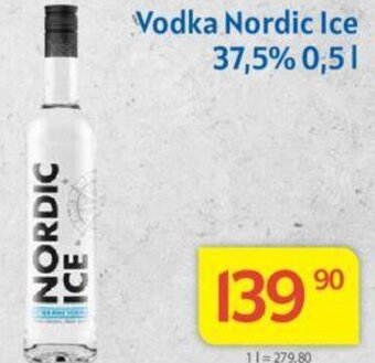 Kubík potraviny Vodka Nordic Ice 37,5% 0,5L nabídka