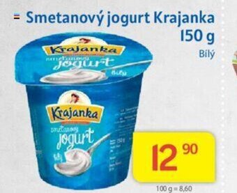 Kubík potraviny Smetanový jogurt Krajanka nabídka