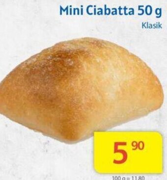 Kubík potraviny Mini Ciabatta 50 g nabídka