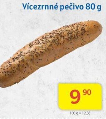 Kubík potraviny Vícezrnné pečivo 80 g nabídka