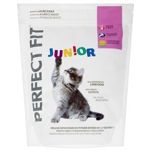 Rossmann Perfect fit junior kompletní krmivo pro koťata a březí nebo kojící dospělé kočky 750g nabídka