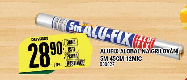 Tamda Foods Alufix alobal na grilování 5m 45cm 12mic 000027 nabídka