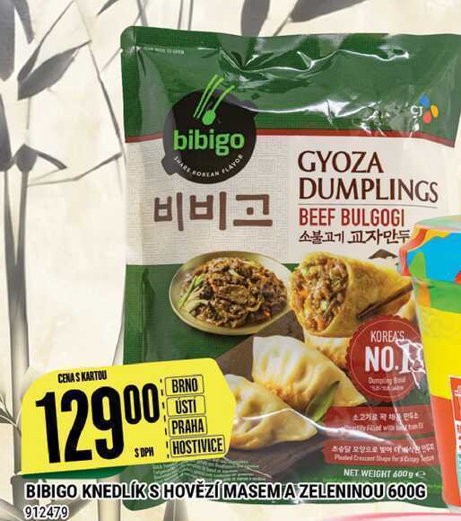 Tamda Foods Bibigo knedlíkshovězí masem a zeleninou 600g nabídka