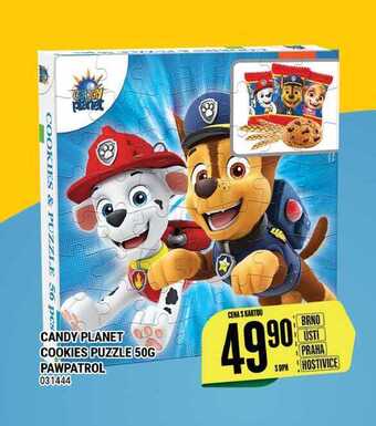 Tamda Foods Candy planet o cookies puzzle 50g nabídka