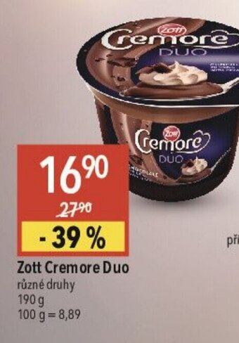 Globus Zott Cremore Duo nabídka