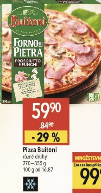 Globus Pizza Buitoni nabídka