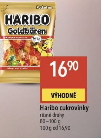 Globus Haribo cukrovinky nabídka