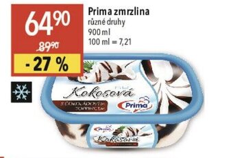 Globus Prima zmrzlina nabídka