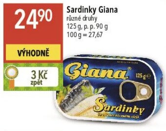 Globus Sardinky Giana nabídka
