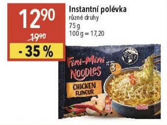 Globus Instantní polévka nabídka