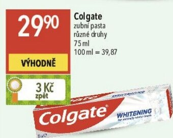 Globus Colgate zubní pasta nabídka