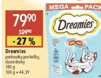 Globus Dreamies pochoutky pro kočky nabídka