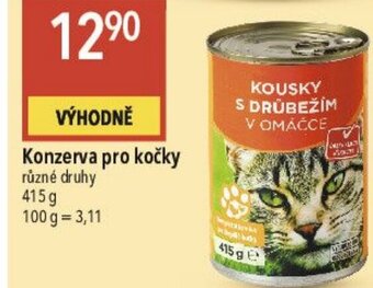 Globus Konzerva pro kočky nabídka