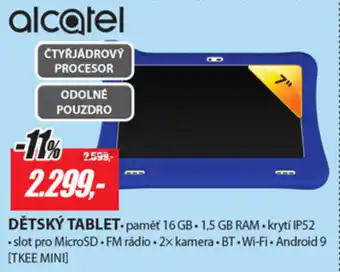 Alcatel Dětský Tablet TKEE MINI