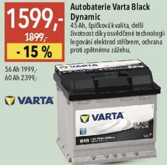 Globus Autobaterie Varta Black Dynamic nabídka