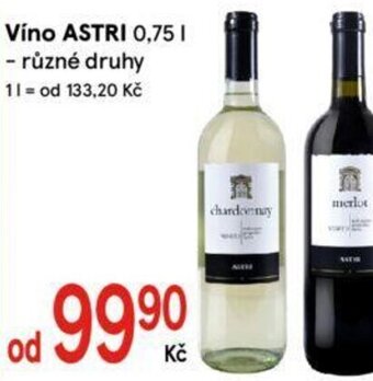 Žabka Víno ASTRI 0,75 L nabídka