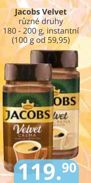 Potraviny CZ Jacobs Velvet nabídka