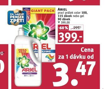 Rossmann Ariel prací prostředek nabídka