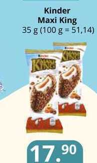 Potraviny CZ Kinder maxi king 35 g nabídka