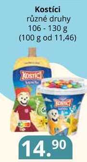 Kostíci různé druhy 106-130 g