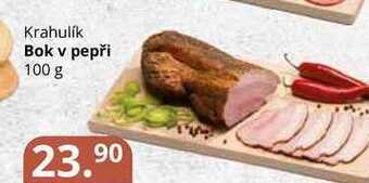 Potraviny CZ Krahulík bok v pepři 100 g nabídka