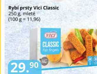 Potraviny CZ Rybí prsty vici classic 250 g, mleté nabídka