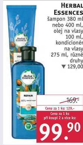 Herbal essences šampon, 380 ml nebo 400 ml