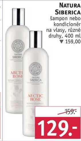 Rossmann Natura siberica šampon na vlasy, 400 ml nabídka