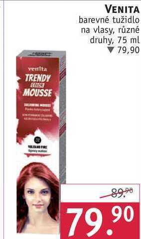 Rossmann Venita barevné tužidlo na vlasy, 75 ml nabídka