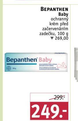 Rossmann Bepanthen baby ochranný krém nabídka