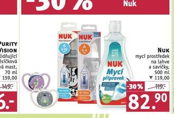 Rossmann Nuk mycí prostředek na lahve nabídka
