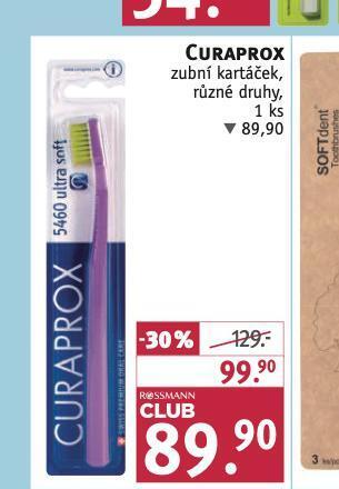 Rossmann Curaprox zubní kartáček nabídka