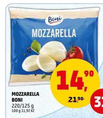 Penny Market Mozzarella boni, 220 g nabídka
