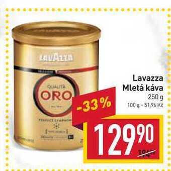 Billa Lavazza mletá káva 250 g nabídka