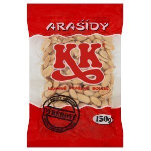 Billa Kk arašídy loupané pražené solené 150g nabídka