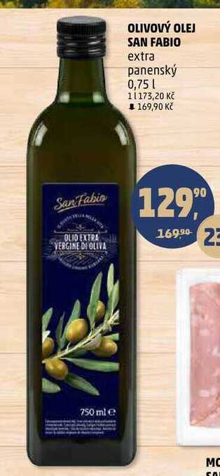 Penny Market Olivový olej san fabio, 0,75 l nabídka