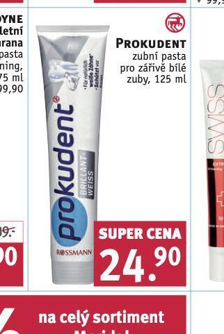 Rossmann Prokudent zubní pasta nabídka