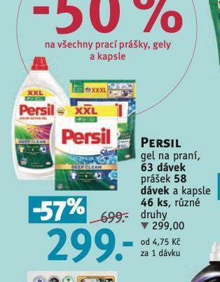 Rossmann Persil prací prostředek nabídka