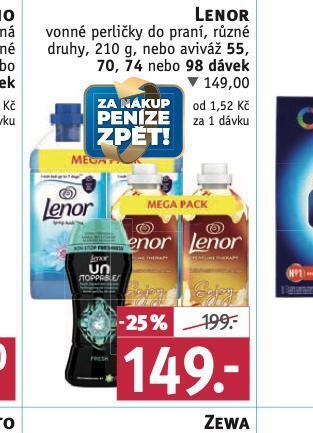 Rossmann Lenor aviváž nabídka
