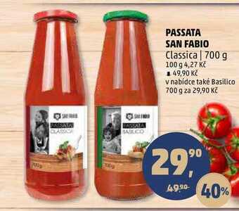 Penny Market Passata san fabio classica, 700 g nabídka