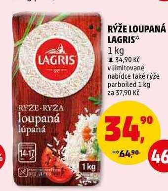 Penny Market Rýže loupaná lagris, 1 kg nabídka