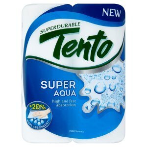 Rossmann Tento super aqua papírové utěrky 2 role nabídka