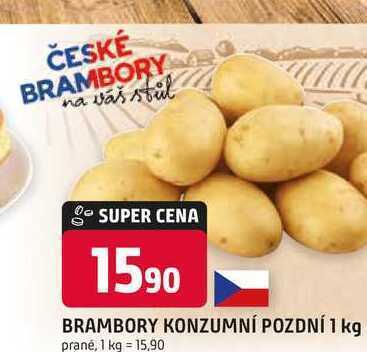 Trefa Brambory konzumní pozdní 1kg nabídka