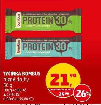 Penny Market Tyčinka bombus, 50 g nabídka