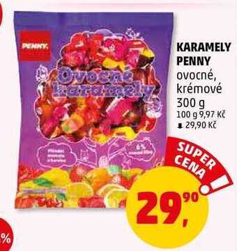 Penny Market Karamely penny, 300 g nabídka