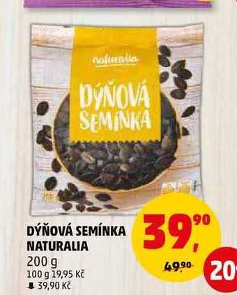 Penny Market Dýňová semínka naturalia, 200 g nabídka